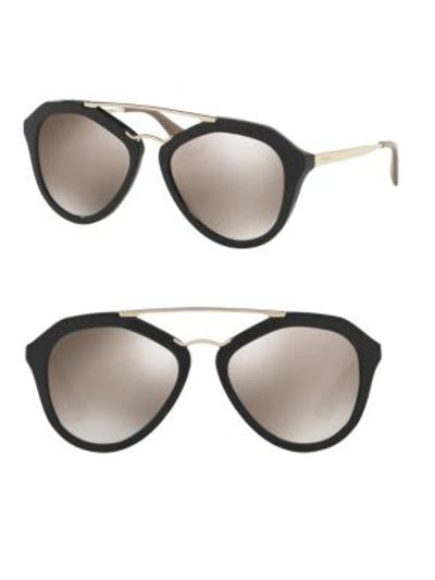 prada 54mm pilot sunglasses|Prada Designer Sunglasses for Women .